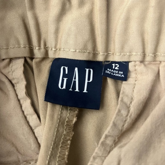 Gap Wide Leg Baggy Utility Khaki Cargo Pants NWT P - Picture 6 of 9